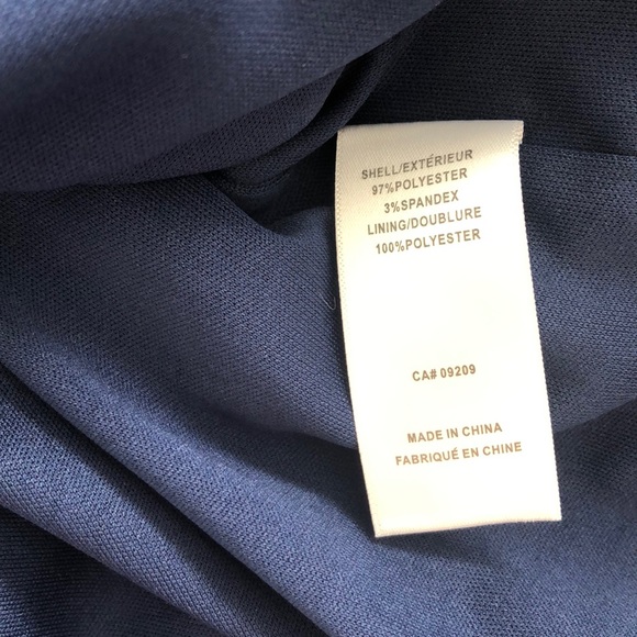 NWT Cleo Short Sleeve Navy Shift Dress - Picture 2 of 4